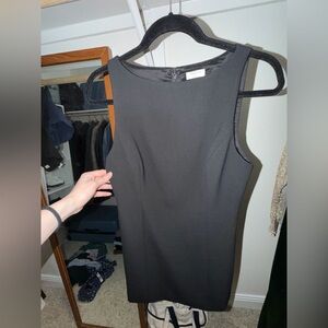 Aritzia Babaton Black Sleeveless LBD Dress Brand New